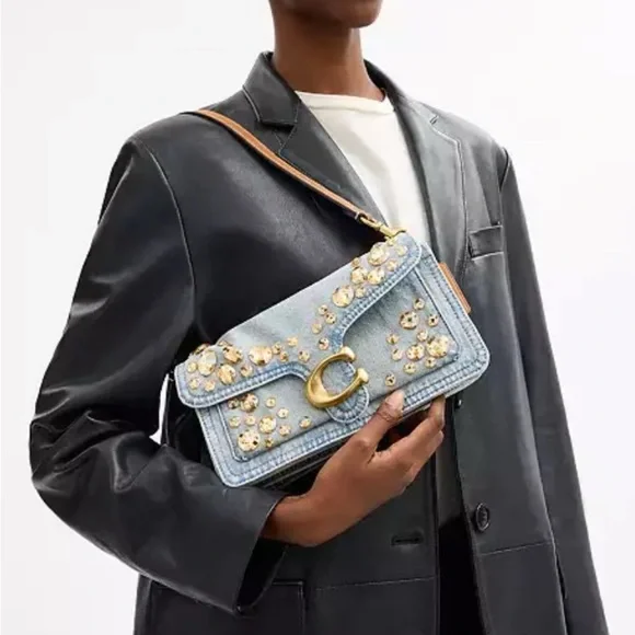 Coach Tabby Shoulder Bag 26 With Crystal - Picture 3 of 10